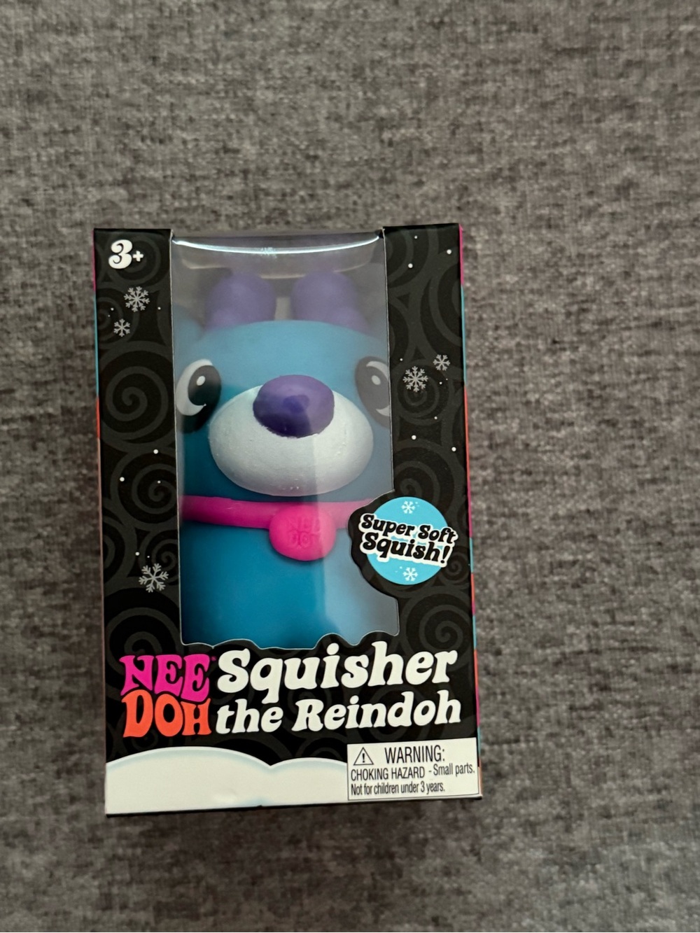 NeeDoh Squisher the Reindoh - Blue